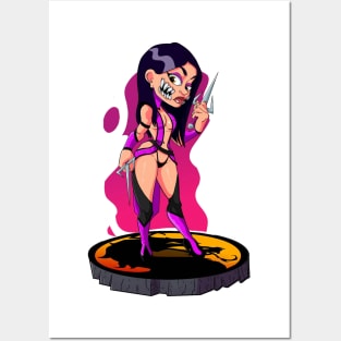 mileena Posters and Art